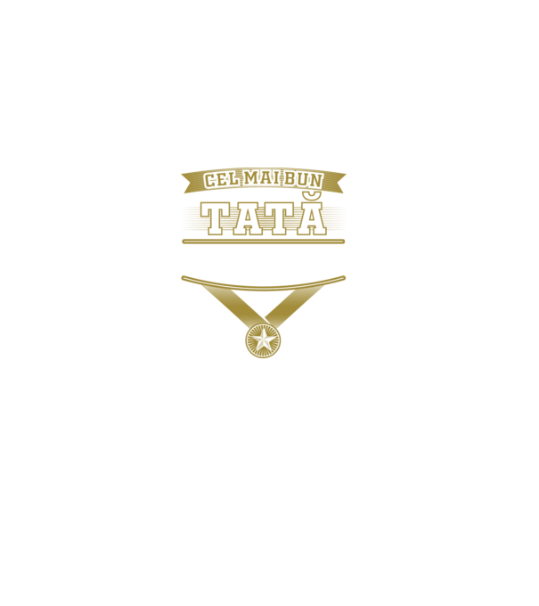 Cel mai bun tată tatuat model negru pe tricou