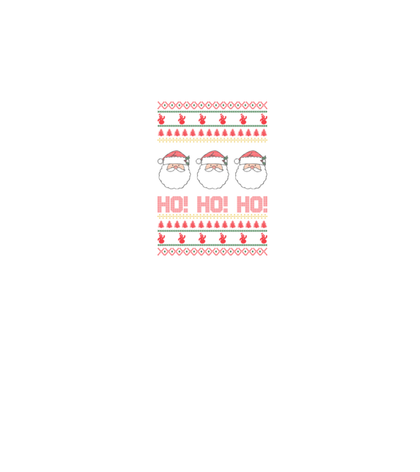 Ho-Ho-Ho model negru pe tricou