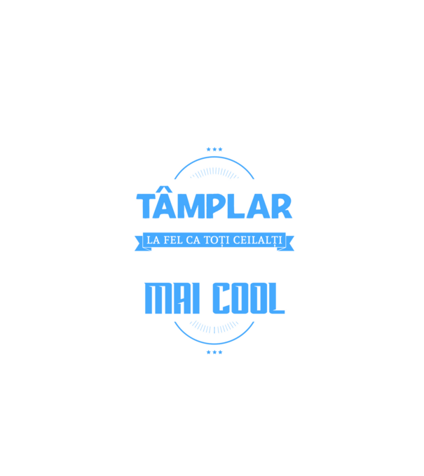 Sunt tâmplar, la fel ca toți ceilalți, dar mult mai cool model negru pe tricou