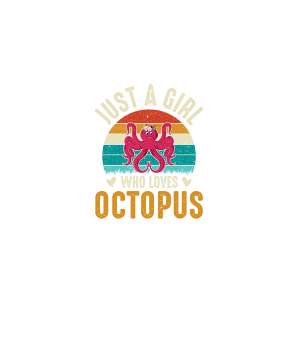 Octopus model negru pe tricou
