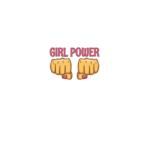Girl Fist model turcoaz pe tricou