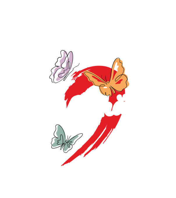 Mamă model alb pe tricou