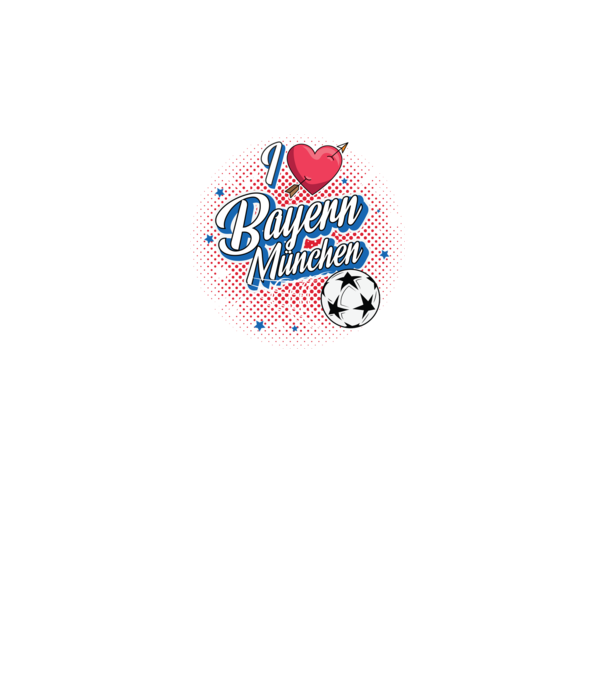Popart Bayern model turcoaz pe tricou