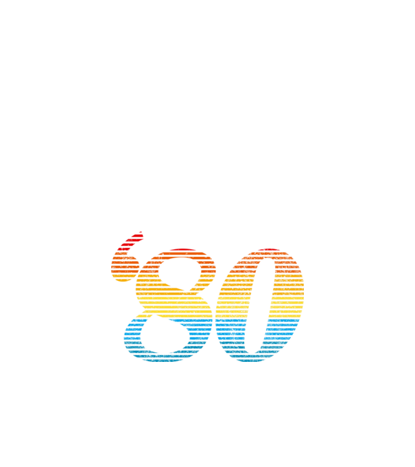 Retro Birthday 1980 model negru pe tricou