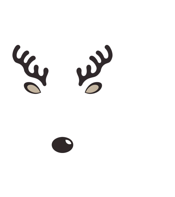 Dar eu o fac crăciun chiar căprioară Negru model negru pe tricou