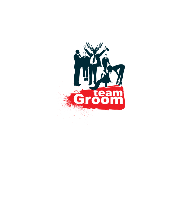Reservoir Groom Team model alb pe tricou