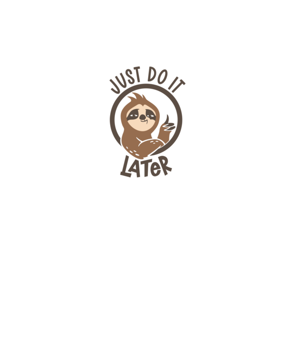 Just do it model alb pe tricou