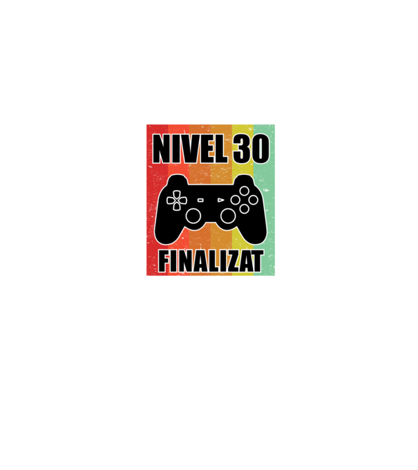 Nivel 30 finalizat model albastru jeanși pe tricou