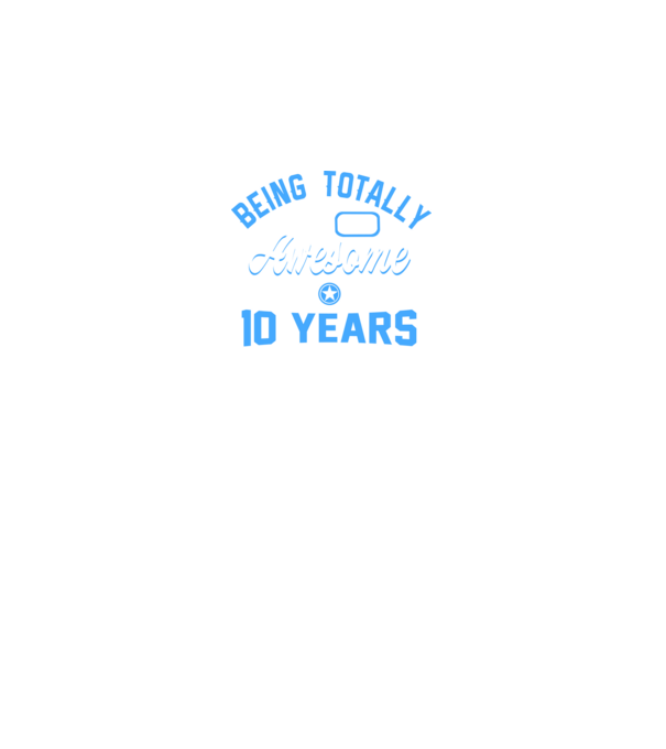 Being totally awesome 10 model negru pe tricou