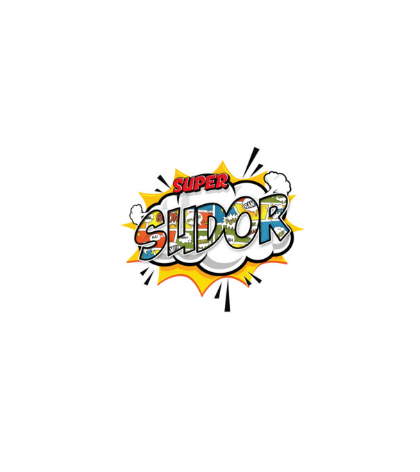 Super Sudor model alb pe tricou