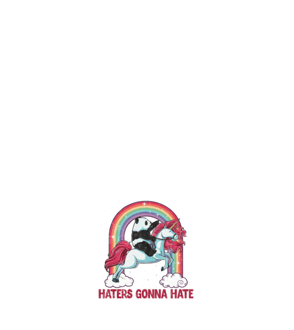 HATERS GONNA HATE model roz deschis pe tricou