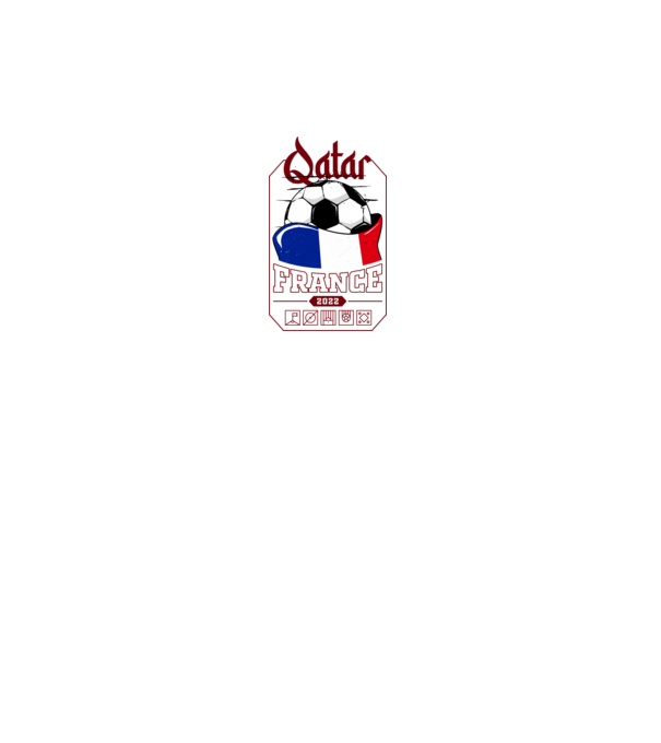Qatar teams France model negru pe tricou