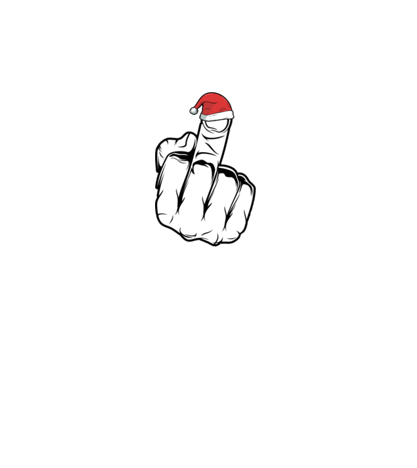 f u christmas model alb pe tricou