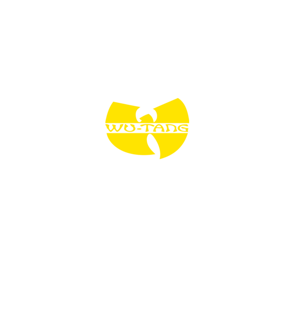 wu tang logo model negru pe tricou