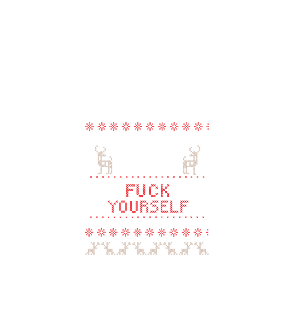 Merry go fuck yourself model negru pe tricou