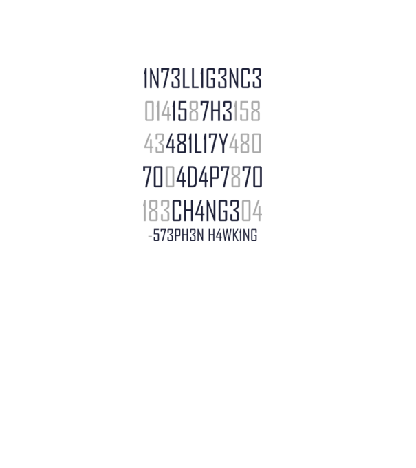 5Z3PH3N H4WK1NG model alb pe tricou
