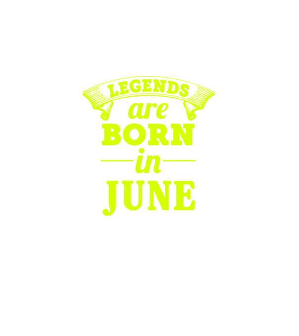 Legends are born in June model gri închis pe tricou