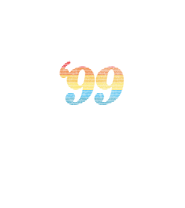Retro Birthday 1999 model alb pe tricou