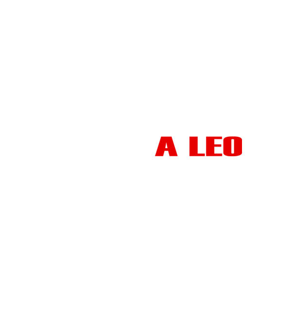 Piss of a LEO model galben neon pe tricou