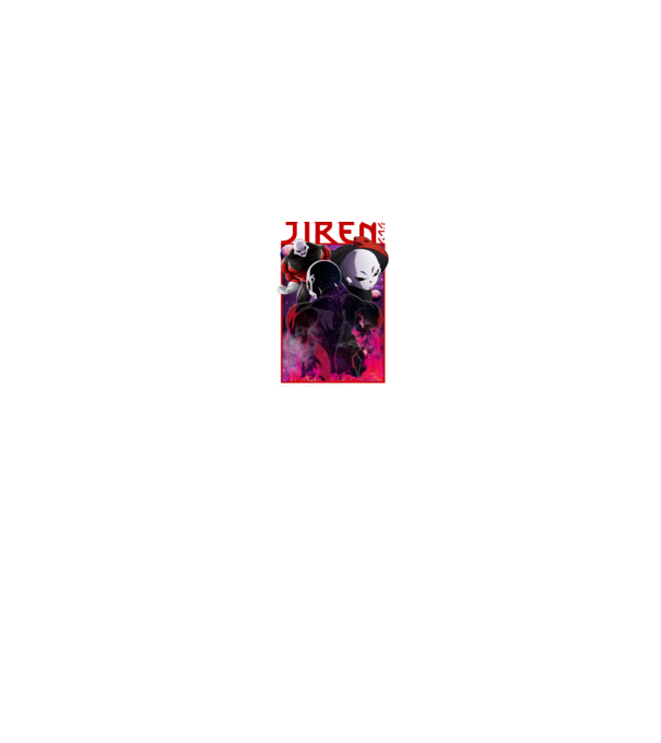 jiren dragonball model negru pe tricou
