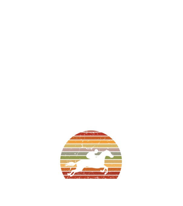 horse race model albastru închis pe tricou