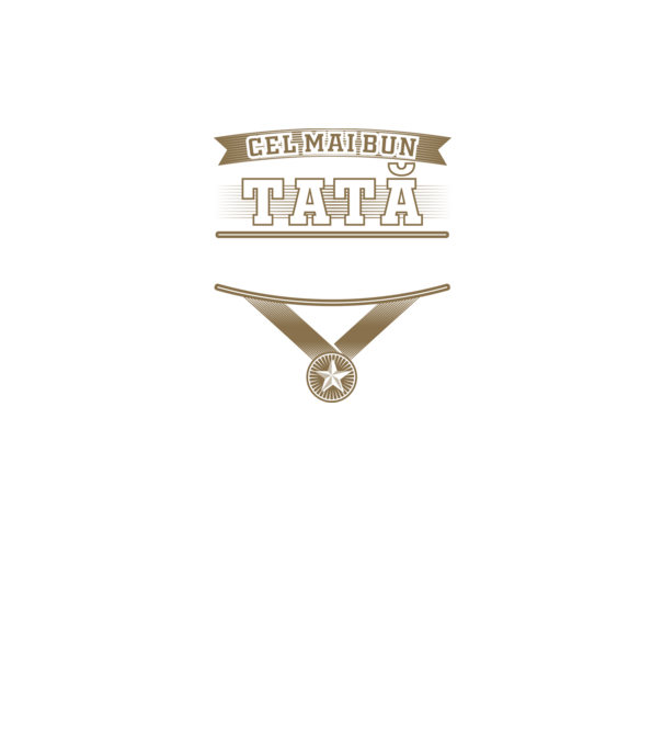 Cel mai bun tată fotbalist model negru pe tricou