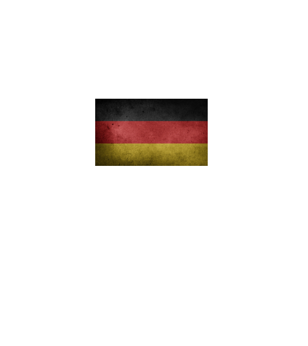 GERMANY model negru pe tricou
