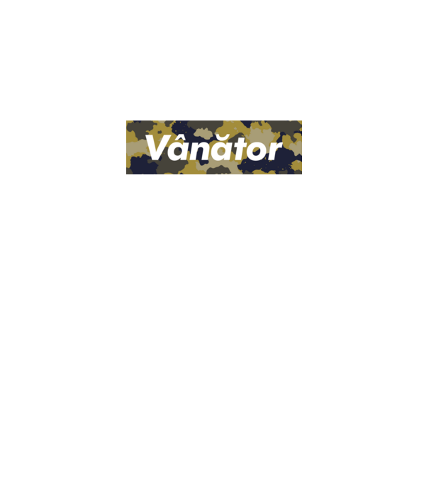 vânător model roșu pe tricou