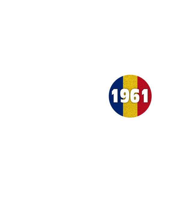 made in 1961 retro vintage model negru pe tricou