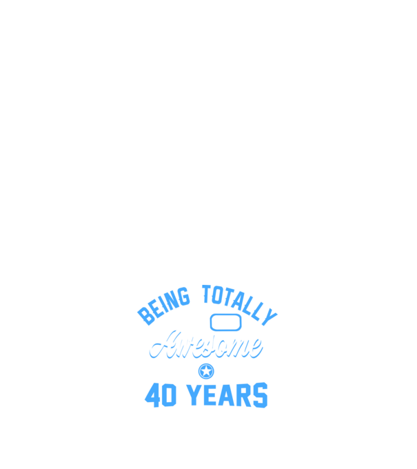 Being totally awesome 40 model albastru închis pe tricou