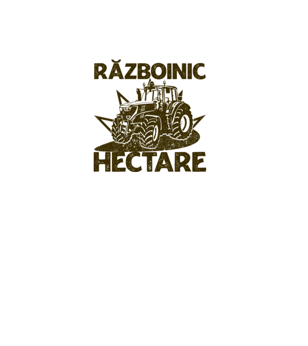 Războinic Hectare model gri pe tricou