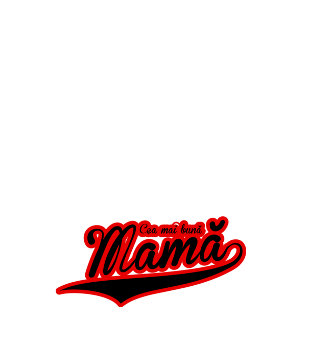 Cea mai bună mamă model negru pe tricou
