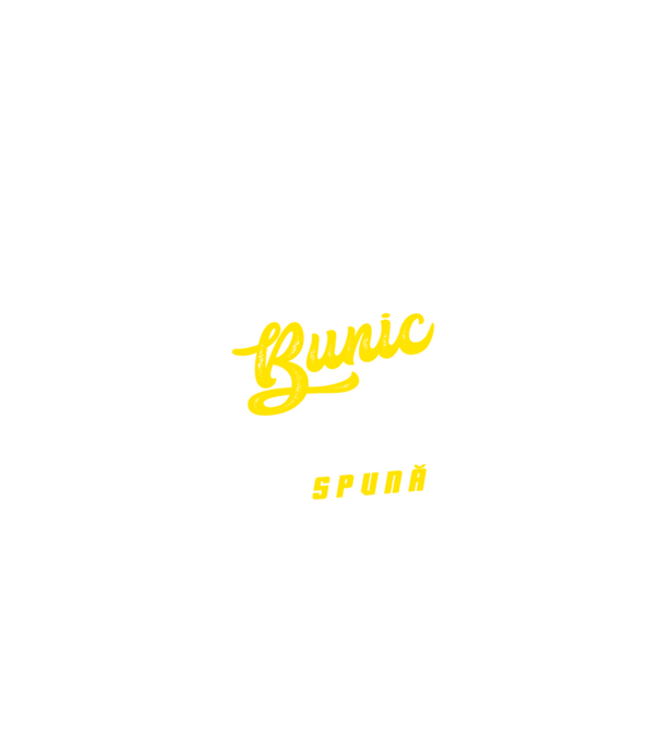Mi se spune: bunic pentru că ar fi un marketing prost să mi se spună complice! model negru pe tricou