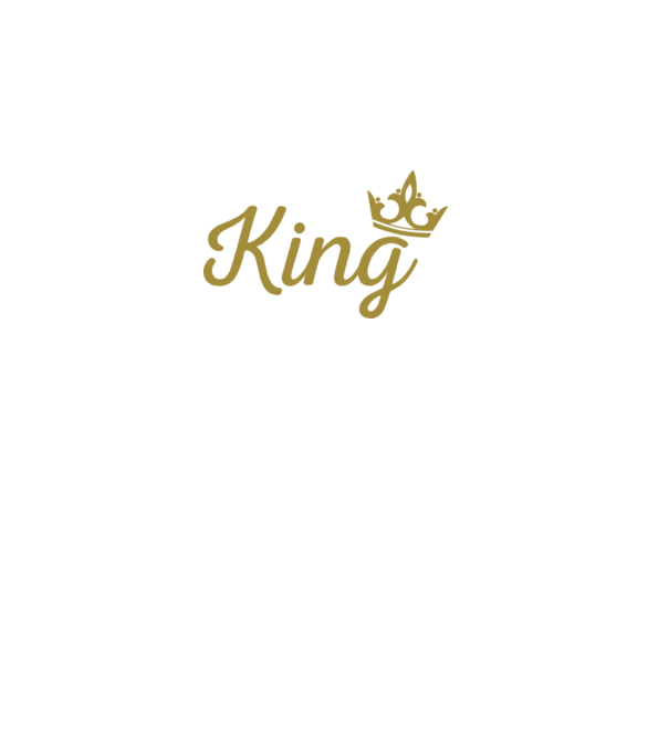 King model negru pe tricou