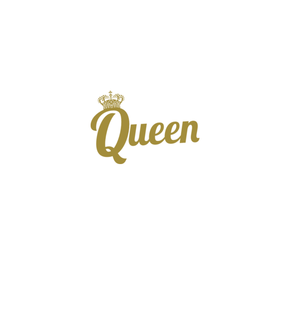 Nurse a title just above Queen model negru pe tricou