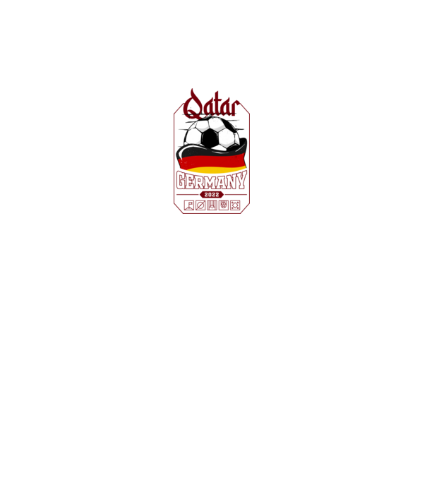Qatar teams Germany model negru pe tricou