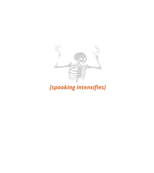 Spooking intensifies model negru pe tricou