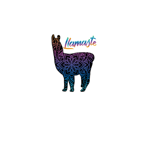 Lamaste color2 model alb pe tricou