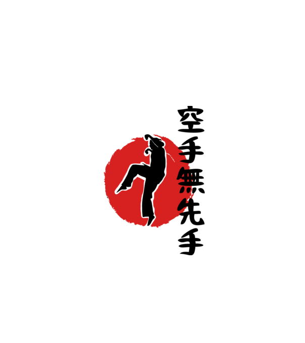 Larusso training japan model alb pe tricou