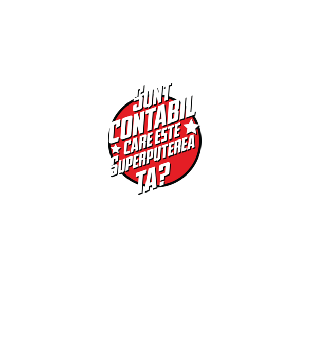 sunt contabil, care este superputerea ta? model gri pe tricou