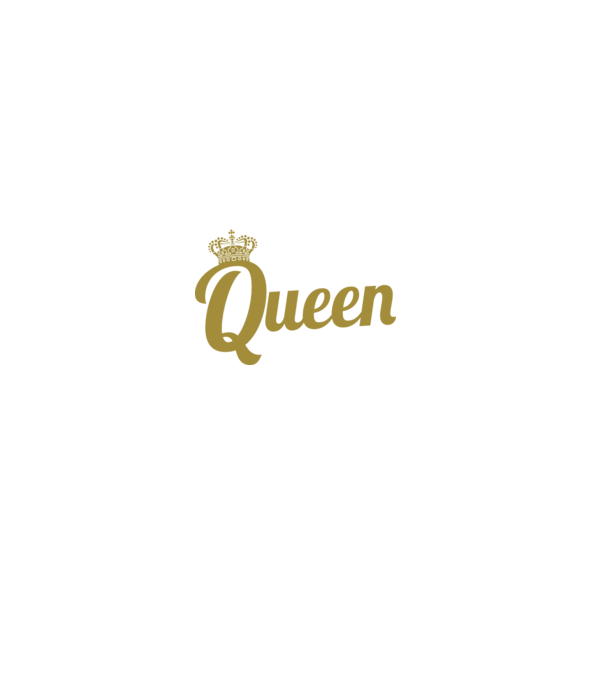 Nurse a title just above Queen model negru pe tricou