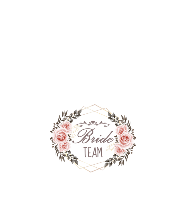 Vintage Bride team model alb pe tricou