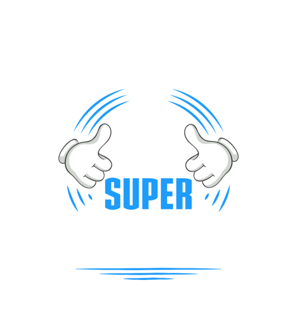 Așa arată un super coleg D4769145 model alb pe tricou