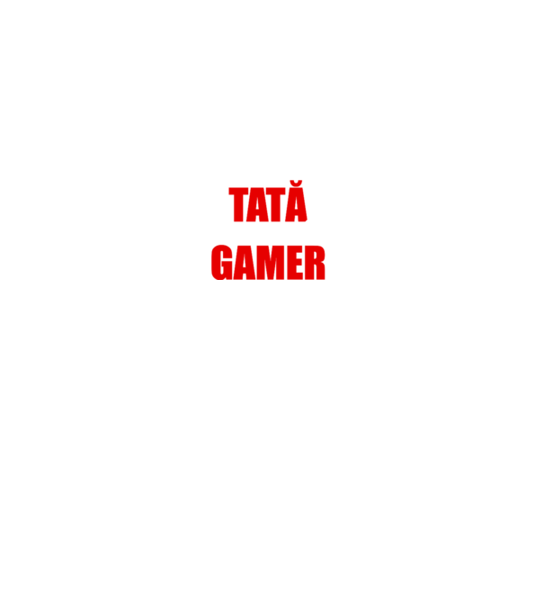 ziua tată noaptea gamer model gri pe tricou