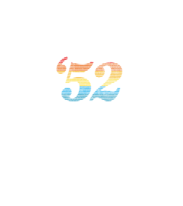 Retro Birthday 1952 model negru pe tricou