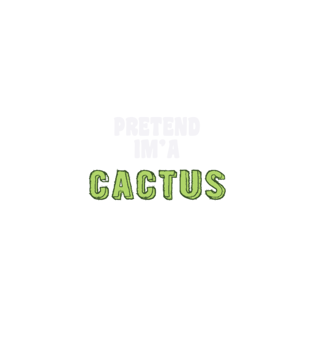 Cactus carnaval model albastru închis pe tricou
