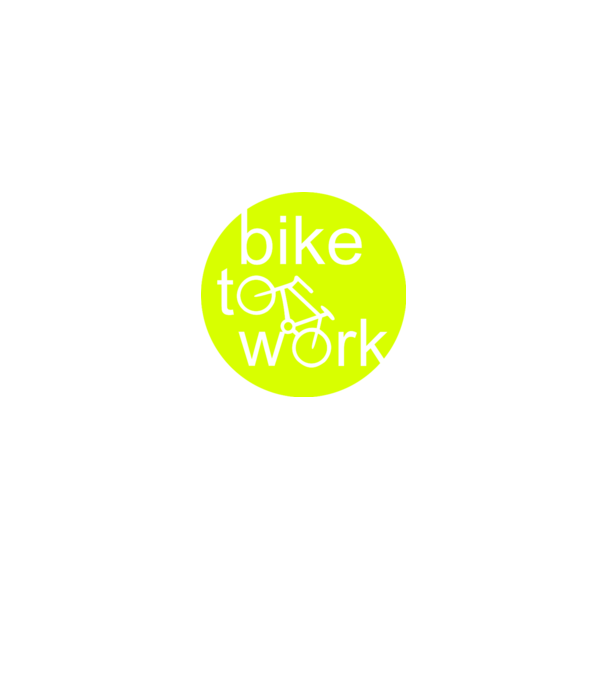 bike to work model negru pe tricou
