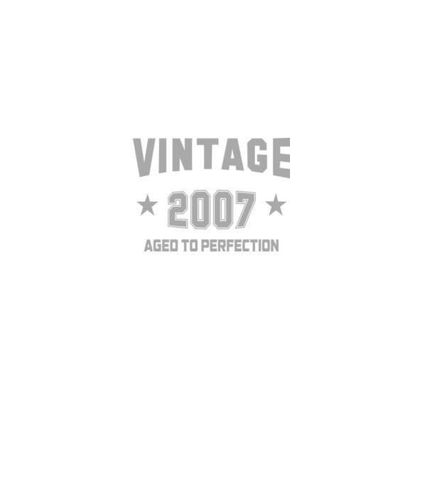 Vintage - 2007 model roșu pe tricou