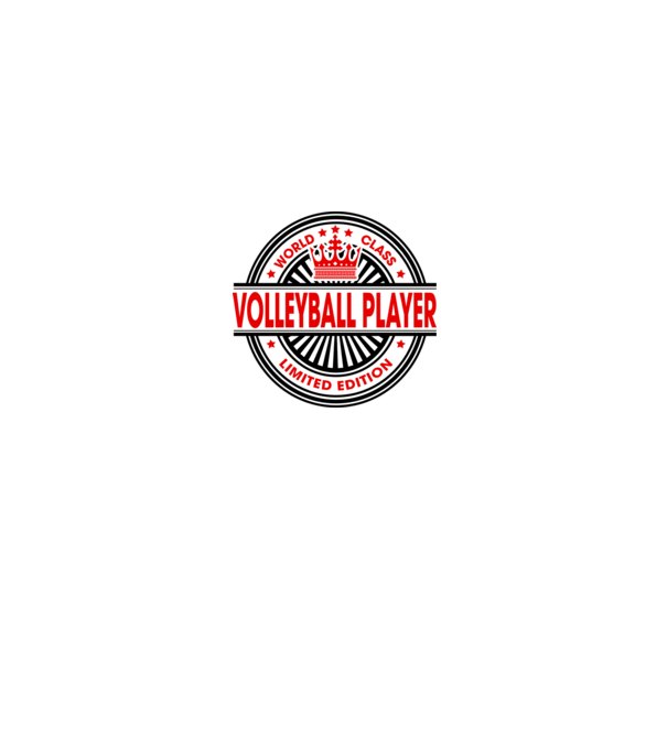 World class VOLEIBALIST model alb pe tricou