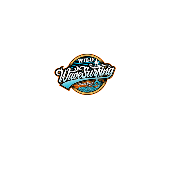 WaveSurfing model negru pe tricou